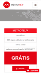 Mobile Screenshot of metronet.sk